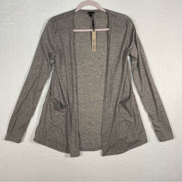 Coco + Carmen Sweaters - NWT Coco‎ Carmen Cardigan Gray Womens S/M Boho Hippie Stretch Spring Wear Casual